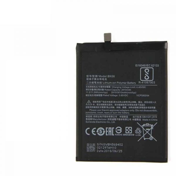 pin xiaomi a2 mi 6x minhphatmobile