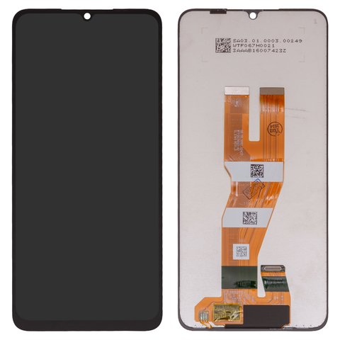 lcd compatible with samsung a055 galaxy a05 black without frame original prc original glass